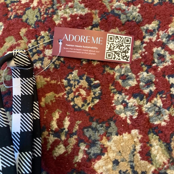 Adore Me Classic Checkered Bikini Top - Picture 5 of 8